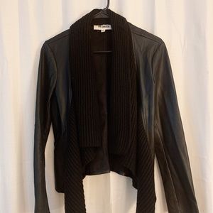 BB DAKOTA Leather Jacket - Urban Outfitters